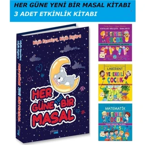 Her Güne Yeni Bir Masal (+ 3 Adet Aktivite Kitabı)