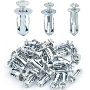 90 Adet Genişleme Vidası Petal Somun, -20,m5-25,m6-25 Petal Şekilli Metal Somun, Kriko Somunları Petal Somunlar Genişletme Somunu (Yurt Dışından)