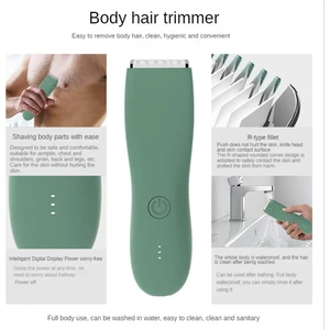 Erkekler Için Elektrikli Saç Düzeltici Topları Kadın Bayan Tıraş Makinesi Epilasyon Bikini Giyotin Kasık ve Vücut Tıraş Makinesi Damat (Yurt Dışından)