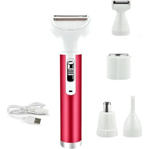 In 1 Vücut Epilasyon Epilatör Koltukaltı Saç Bikini Saç Bacak Saç Kasık Saç Elektrikli Tıraş Kesme Makinesi Tıraş Makinesi Kadın (Yurt Dışından)