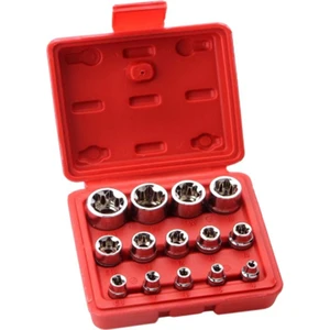 14 Parça E-Torx Lokma Takımı Premium Dişi Torx Lokma Takımı, Yıldız Lokma Takımı, Tork Lokma Takımı, Harici Torx Lokma Takımı (Yurt Dışından)