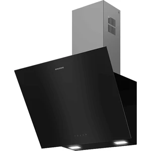 Gdsp 2474 Bb Yatay Cam Duvar Tipi Davlumbaz Siyah