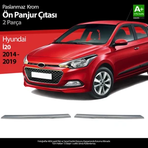 Hyundai i20 Krom Ön Panjur 2 Prç 2014 Üzeri