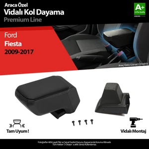 Ford Fiesta Kol Dayama Kolçak Abs Vidalı Siyah 2009-2017 A+ Kalite