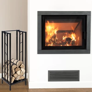Akis Home Dekoratif Metal Odunluk Şömine ve Soba Yanı Için