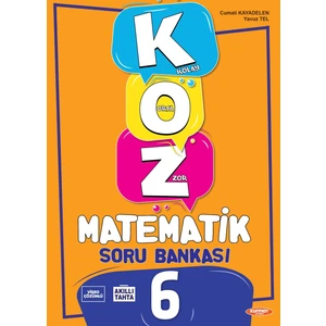 Kurmay Yayınları 6.Sınıf Koz Matematik Soru Bankası