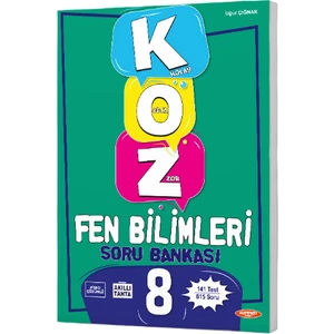 Kurmay Yayınları 8.Sınıf Koz Fen Bilimleri Soru Bankası