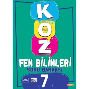Kurmay Yayınları 7.Sınıf Koz Fen Bilimleri Soru Bankası