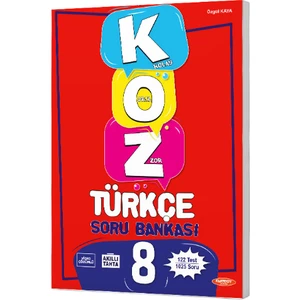 Kurmay Yayınları 8.Sınıf Koz Türkçe Soru Bankası