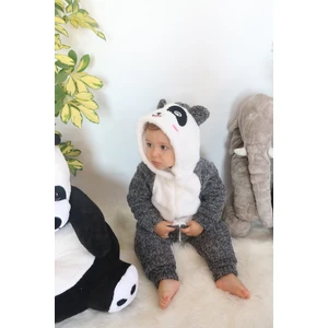 Bebesev Baby Welsoft Fermuarlı Panda Uyku Tulumu