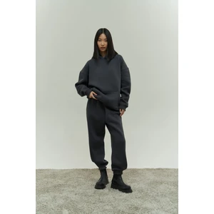 Mai Collection Mai Collection Gambol Füme Oversize Eşofman Takım