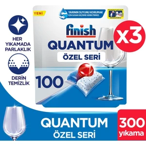 Quantum Özel Seri 300 Kapsül Bulaşık Makinesi Deterjanı Tableti