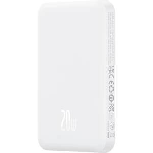 Mgsafe Mini 20W 5.000 Mah Kablosuz Şarjlı Powerbank Beyaz