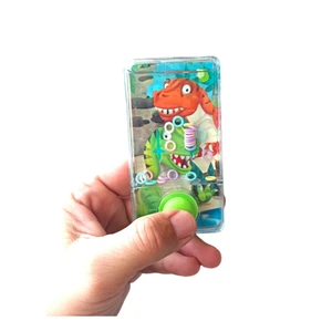 PopŞeker Oyuncak Dinozor Temalı Suda Halka Geçirme Oyunu Su Atarisi Dinazorlu 11X6CM.
