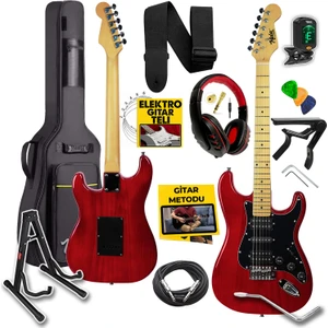 RPH-40RDST Profesyonel Elektro Gitar Seti Hsh Manyetik Maple Klavye Üst Kalite