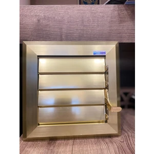 ECOVENT 25X26 Alüminyum Yüzeysel Hareketli Bronz