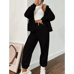 Oversize Mevsimlik Alt Üst Mevsimlik Hırka Eşofman Takımı