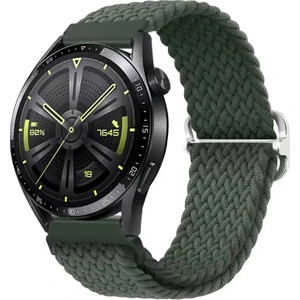 Xiaomi Redmi Watch 3 Active Uyumlu Ayarlanabilir Tokalı Örgü Kordon Yeşil