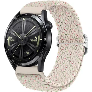 Amazfit Gts 2 Uyumlu Ayarlanabilir Tokalı Örgü Kordon Multin Starlight