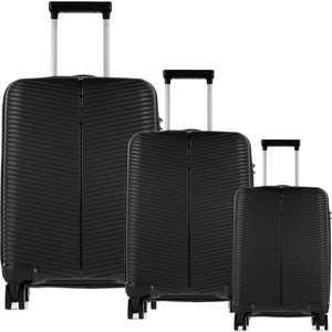 5224 Polipropilen 3 Lü Valiz Seti