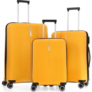 5224 Polipropilen 3 Lü Valiz Seti