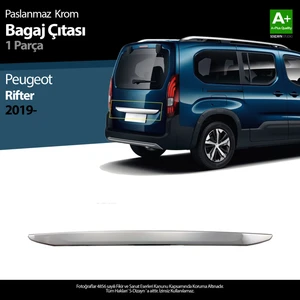 Peugeot Rifter Krom Bagaj Çıtası 2019 ve Üzeri