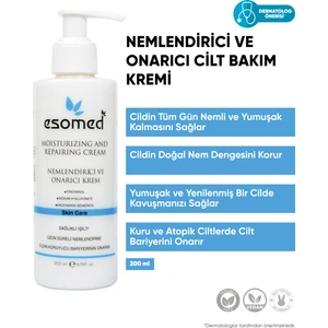 Tüm Cilt Tipleri İçin Nemlendirici ve Onarıcı Cilt Bakım Kremi 200 ML