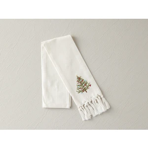 English Home Yılbaşı Fancy Tree Pamuk Kurulama Bezi 30X50 cm Beyaz