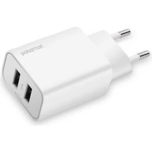 PBS103 2 USB Duvar Şarjı Beyaz