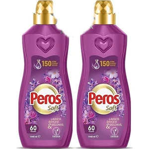 1440 ml Konsantre Yumuşatıcı Lavanta & Begonvil 2 Li Ekonomik Paket