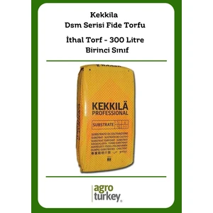 Agro Turkey | Kekkila Dsm Serisi Fide Torfu - İthal Torf - 300 Litre - Birinci Sınıf