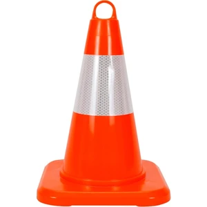 PVC Trafik Konisi 32 cm Reflektifli Trafik Dubası