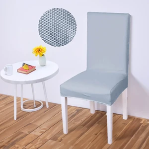 Likralı Sandalye kılıfı Esnek Streçli Lastıklı Sandalye Örtüsü Balpetek Sandalye koruyucu (1adet) gri