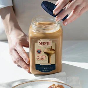 Bercekız Servet Şekerleme Taze Üretilmiş Çifte Kavrulmuş Fethiye Tahini 950 gr - Yerli Susam
