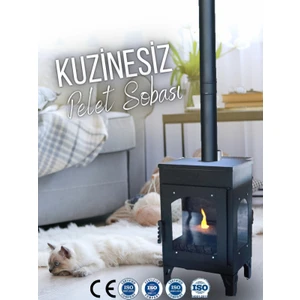 OZYSTOVE Kuzinesiz Pelet Sobası