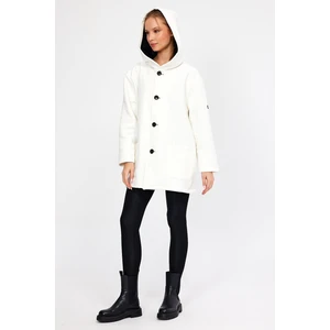 Alexander Gardi Alexandergardı Kapüşonlu Içi Şardonlu Oversize Hırka (E23-607 03)