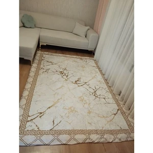 Espical Home Ipek Kadife Kumaştan Lastikli Halı Örtüsü