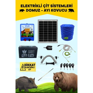Ekonomik Elektrikli Çit 5 Yıl Garanti 1000MT Set Ömürlük Ürün No2