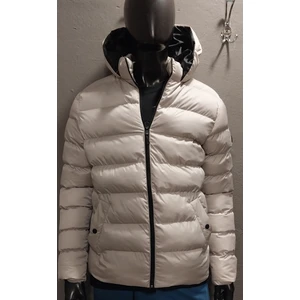 Erkek Kapüşonlu Şişme Mont