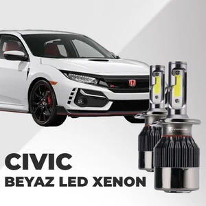 Honda Civic Vtec 2 2004-2012 Şimşek Etkili Sis LED Xenon Far Ampulü