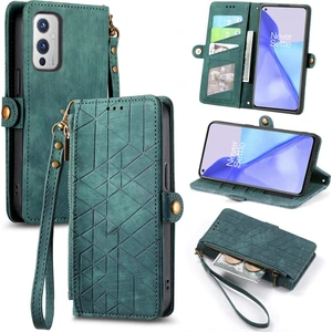 Yihang Boutique Oneplus 9 Cüzdan Kılıf Kelebek Kabartmalı Pu Deri Kickstand Kart Yuvaları Flip Folyo Kapak (Yurt Dışından)