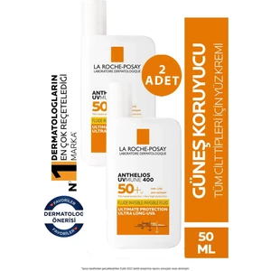 La Roche-Posay La Roche Posay Anthelios Uvmune 400 Invisible Fluid SPF50+ 50 ml 2 Adet
