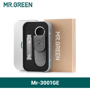 MR-3001GE Mr.green Katlanabilir Tırnak Makası Küçük ve Ince Taşınabilir Seyahat Tırnak Makası Paslanmaz Çelik Manikür Kesici Aletler Dosyaları (Yurt Dışından)