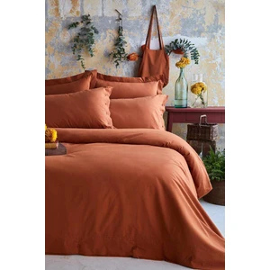 Apricitas Home Essential Kiremit Çift Kişilik %100 Pamuk Nevresim Takımı