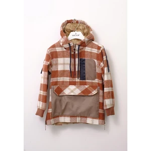 Doctor Junior Erkek Çocuk Oduncu Kanguru Mont