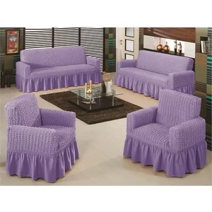 Bürümcük Koltuk ,kanepe , Çekyat Örtüsü, Lastikli Koltuk Kılıfı 3311TAKIM