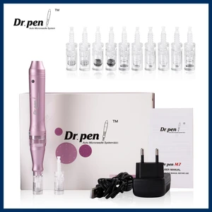 20 Adet 9 Pin Dr. Pen Ultima M7 Elektrikli Profesyonel Derma Kalemi ile 12 Adet Nanoiğneler Dövme Makinesi Mezoterapi Cilt Bakımı Aracı Spa Bakımı Için (Yurt Dışından)