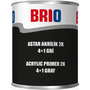 Astar Akrilik 2 K 4+1 Gri 1 L
