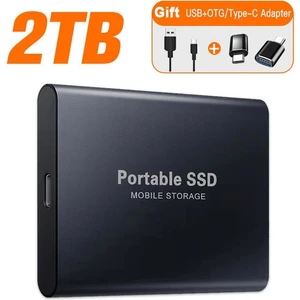 Halfsun SSD 1tb Mini Sa Diskler Yüksek H Izlı Sürüc Ü 2tb USB 3.1 Arayüzü Harici Kat I Hal Sa Disk Diz Üstü/masa Üstü/phone (Yurt Dışından)