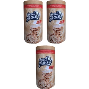 Seed'n Grains Glutensiz Karabuğday Patlağı 125 gr 3 Adet